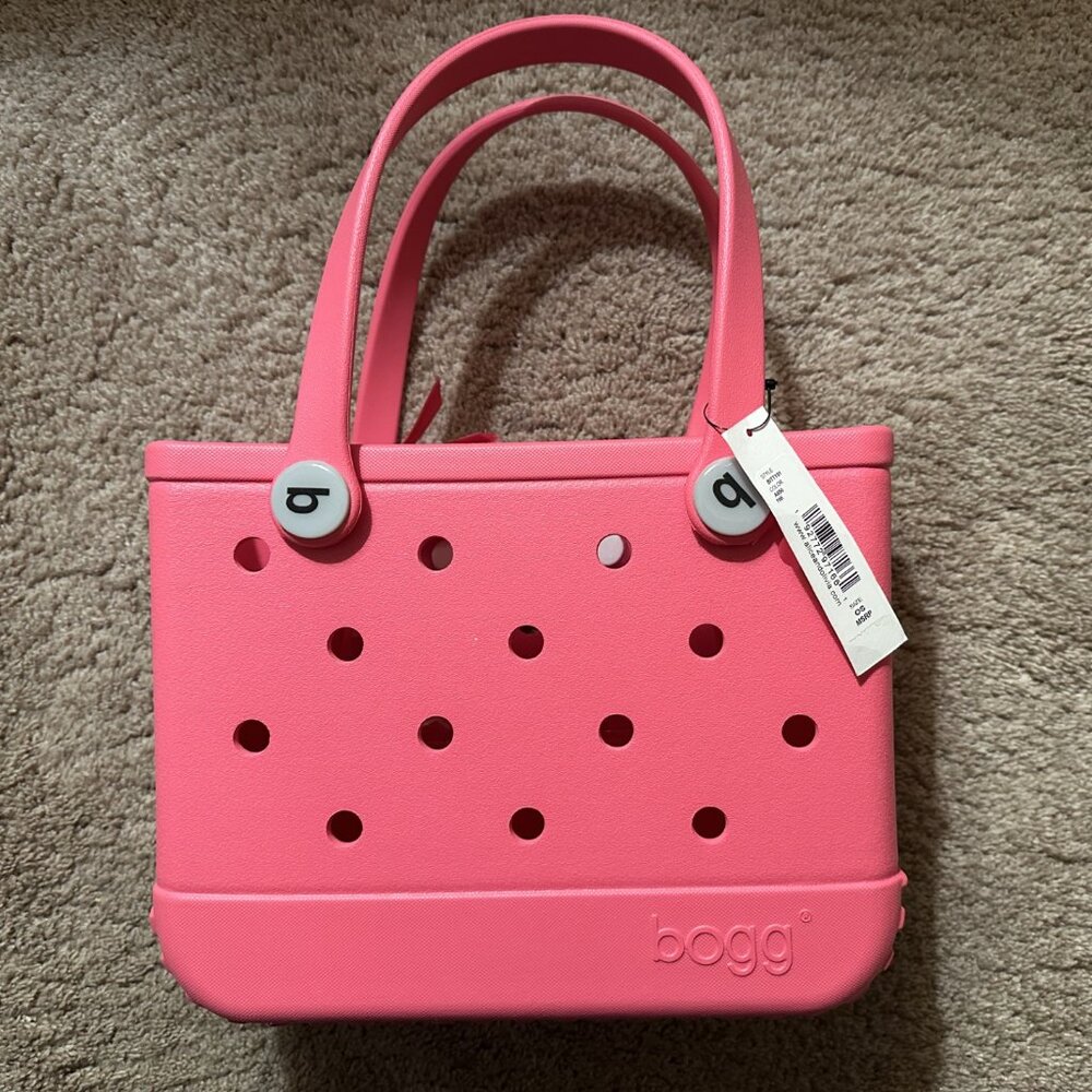 Bitty Bogg Bag Tote Hot Pink AUTHENTIC BRAND NEW NWT